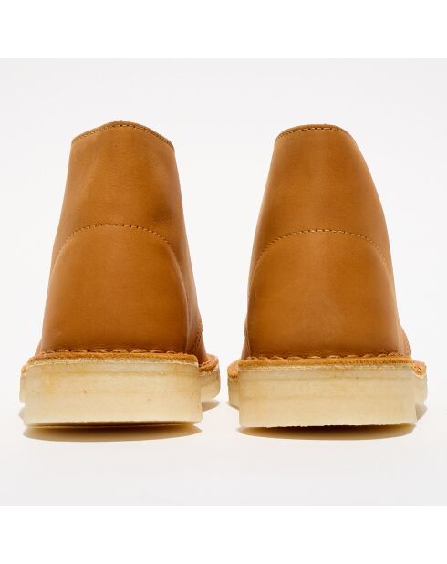 Desert boots en Cuir cognac