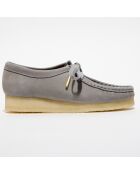 Derbies en Cuir Wallabee grises