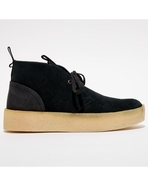 Desert en Velours de Cuir Cup noires
