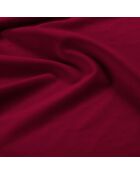 Canapé en Velours convertible avec coffre Vermont 3 places rouge - 222x105x90 cm