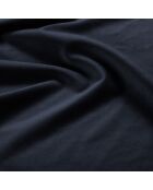 Canapé en Velours convertible avec coffre Vermont 3 places bleu foncé - 222x105x90 cm