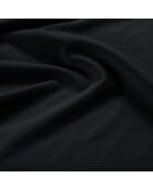Canapé en Velours convertible avec coffre Vermont 3 places noir - 222x105x90 cm