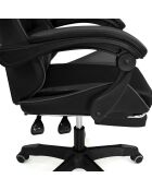 Fauteuil de bureau spécial gaming noir/gris - 63x62x124 cm