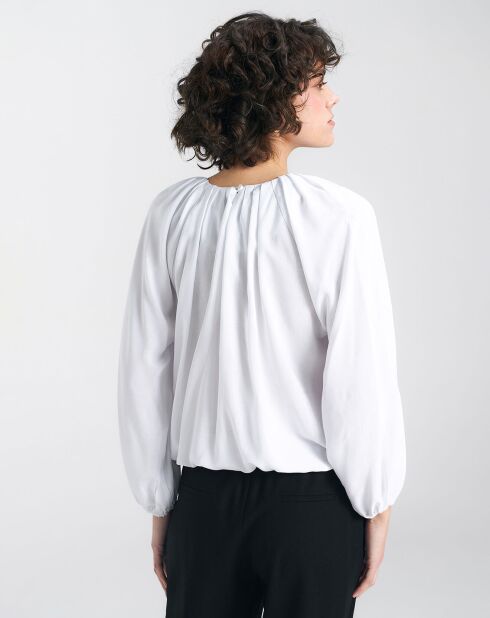 Blouse Jade écrue