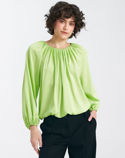 Blouse Jade citron