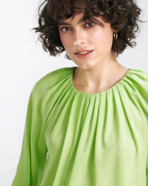 Blouse Jade citron