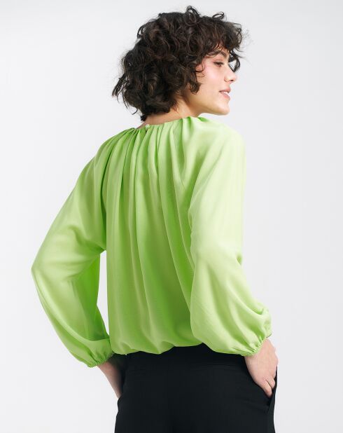 Blouse Jade citron