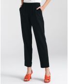 Pantalon en Lin mélangé Alice noir