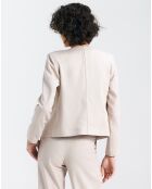 Blazer en Lin mélangé Floriane beige