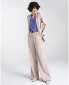 Blazer en Lin mélangé Sofia beige