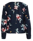 Blazer Beth imprimé fleuri bleu marine