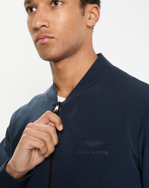 Blouson court Aston Martin Racing bleu marine