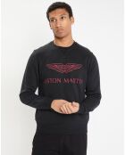 Sweat col rond Aston Martin Racing noir