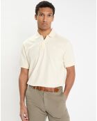 Polo en Jersey Regular Fit uni Smart écru