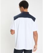 Polo Regular Fit Aston Martin Racing Rib blanc