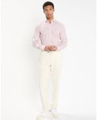 Pantalon chino Slim Fit Kensignton écru