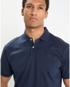 Polo en Jersey Regular Fit uni Smart bleu marine