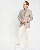 Veste 100% Lin beige