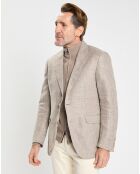 Veste 100% Lin beige