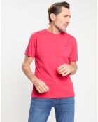 T-Shirt Regular Fit uni Yok rose fushia