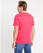 T-Shirt Regular Fit uni Yok rose fushia