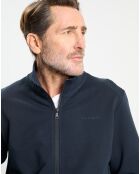 Sweat zip montant Sport bleu marine