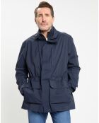 Parka imperméable Technique Vélo bleu marine