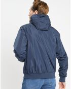 Blouson à capuche Sport bleu