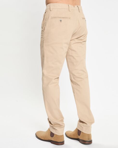 Pantalon chino Slim Fit Kensignton beige