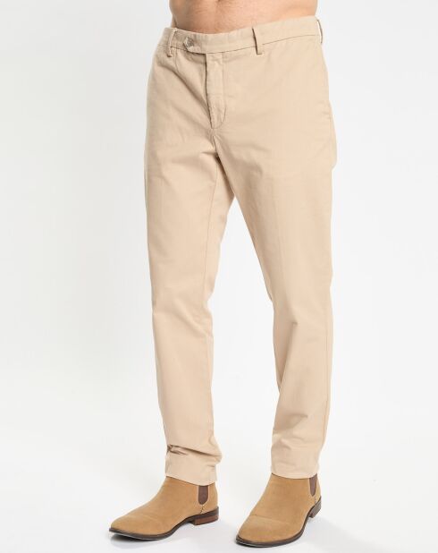 Pantalon chino Slim Fit Kensignton beige