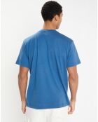 T-Shirt Regular Fit uni Yok bleu moyen