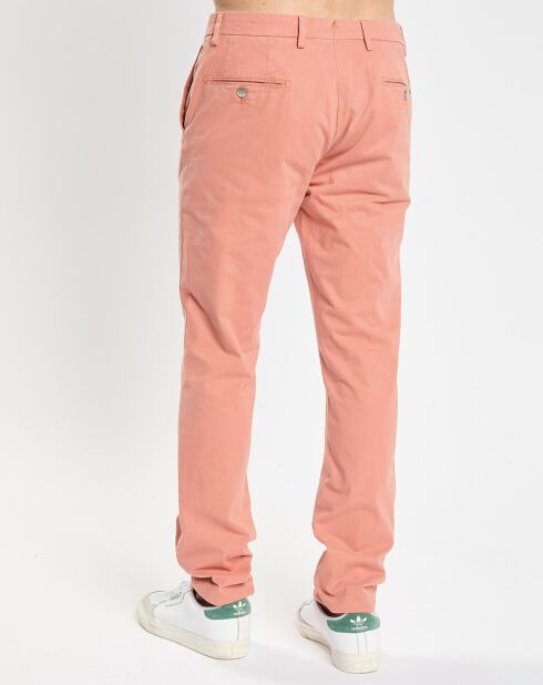 Pantalon chino Slim Fit Kensignton orange moyen