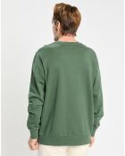 Sweat col rond vert clair