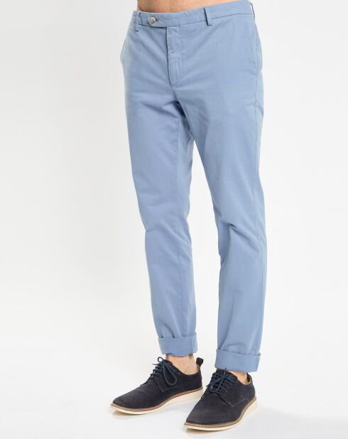 Pantalon chino Slim Fit Kensignton bleu clair