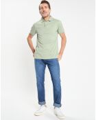 Polo en Jersey Regular Fit uni Smart vert clair