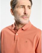 Polo en Jersey Regular Fit uni Smart orange moyen