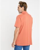 Polo en Jersey Regular Fit uni Smart orange moyen