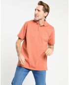 Polo en Jersey Regular Fit uni Smart orange moyen