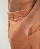 Bermuda en Twill Regular Fit uni orange