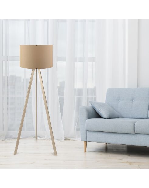 Lampada da terra AYD crema - 38x140 cm