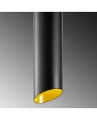 Suspension Maçka Noyer/jaune moutarde - 114x8 cm