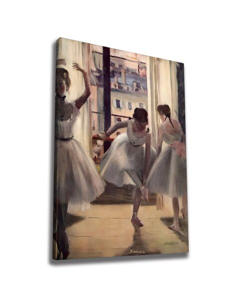 Peinture décorative Danseuses multicolore - 50x70 cm