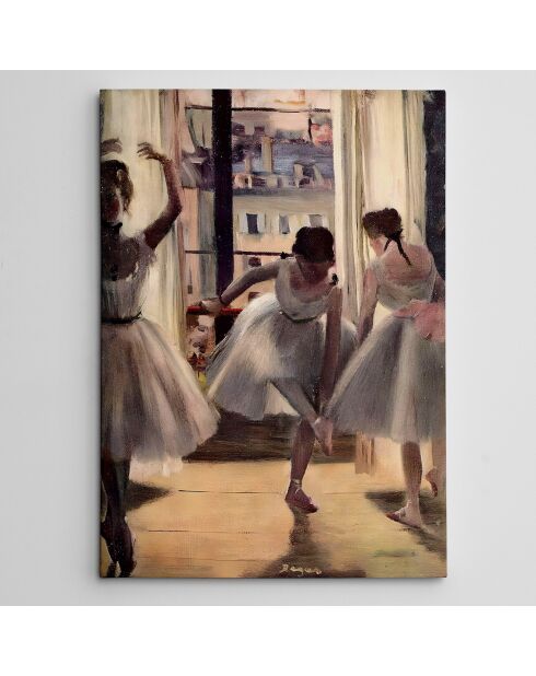 Peinture décorative Danseuses multicolore - 50x70 cm