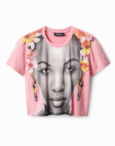 Felicity rosafarbenes Top