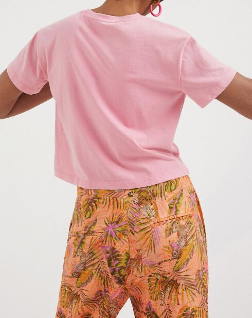 Felicity rosafarbenes Top