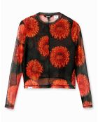 Top Genevieve orange