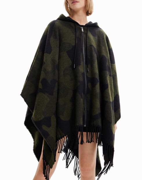 Groene Ying poncho