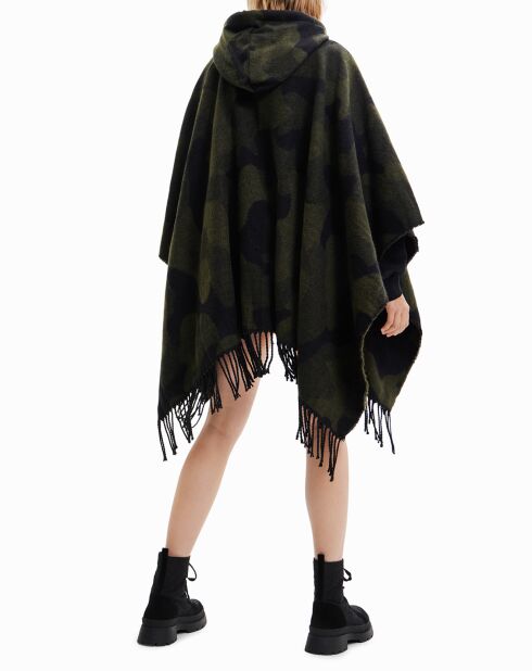 Groene Ying poncho