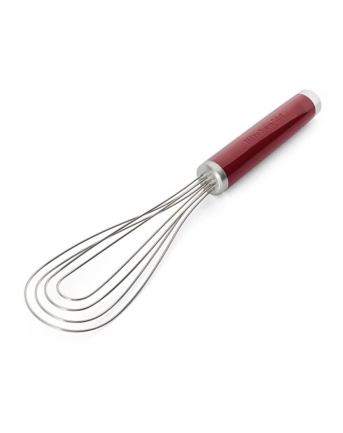 Fouet plat Core Line rouge