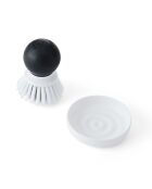 Brosse pour paume des mains blanche
